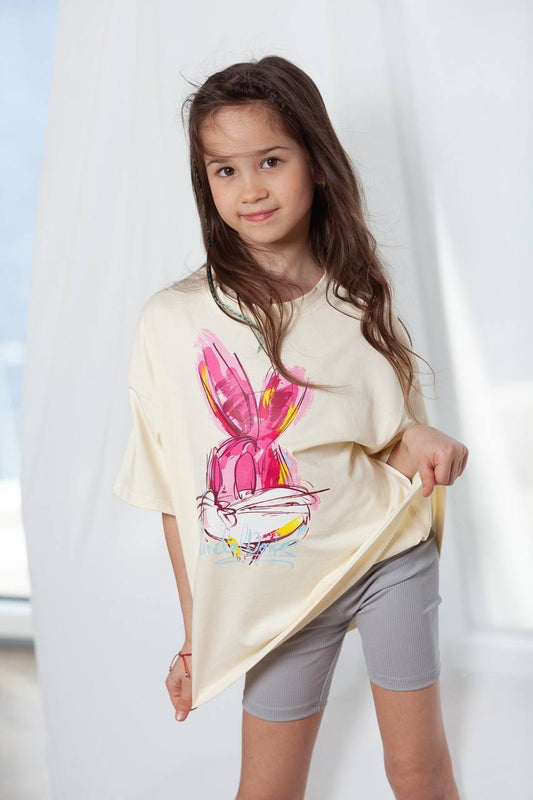 T-Shirt Pink Bunny.